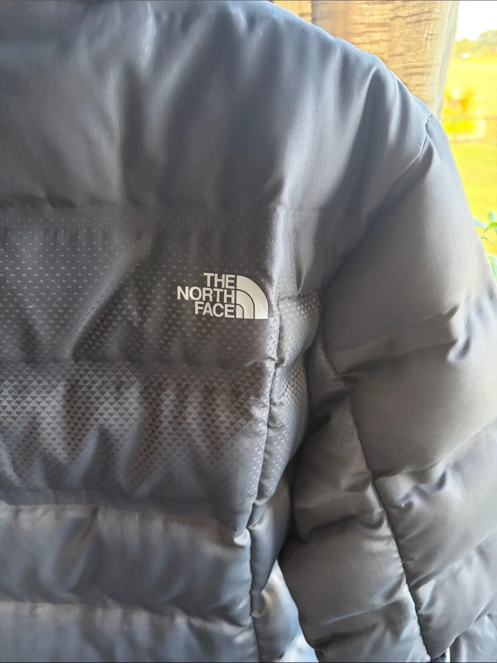 THE NORTH FACE FUSEFORM DOT MATRIX HOODED DOWN JACKET WOMEN'S